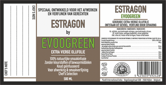 EVOOGREEN PICUAL OLIVE OIL TARRAGON NEW