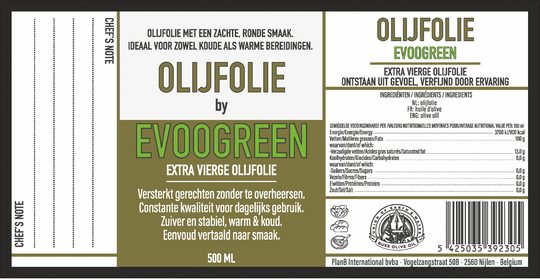 EVOOGREEN PICUAL OLIVE OIL NEW