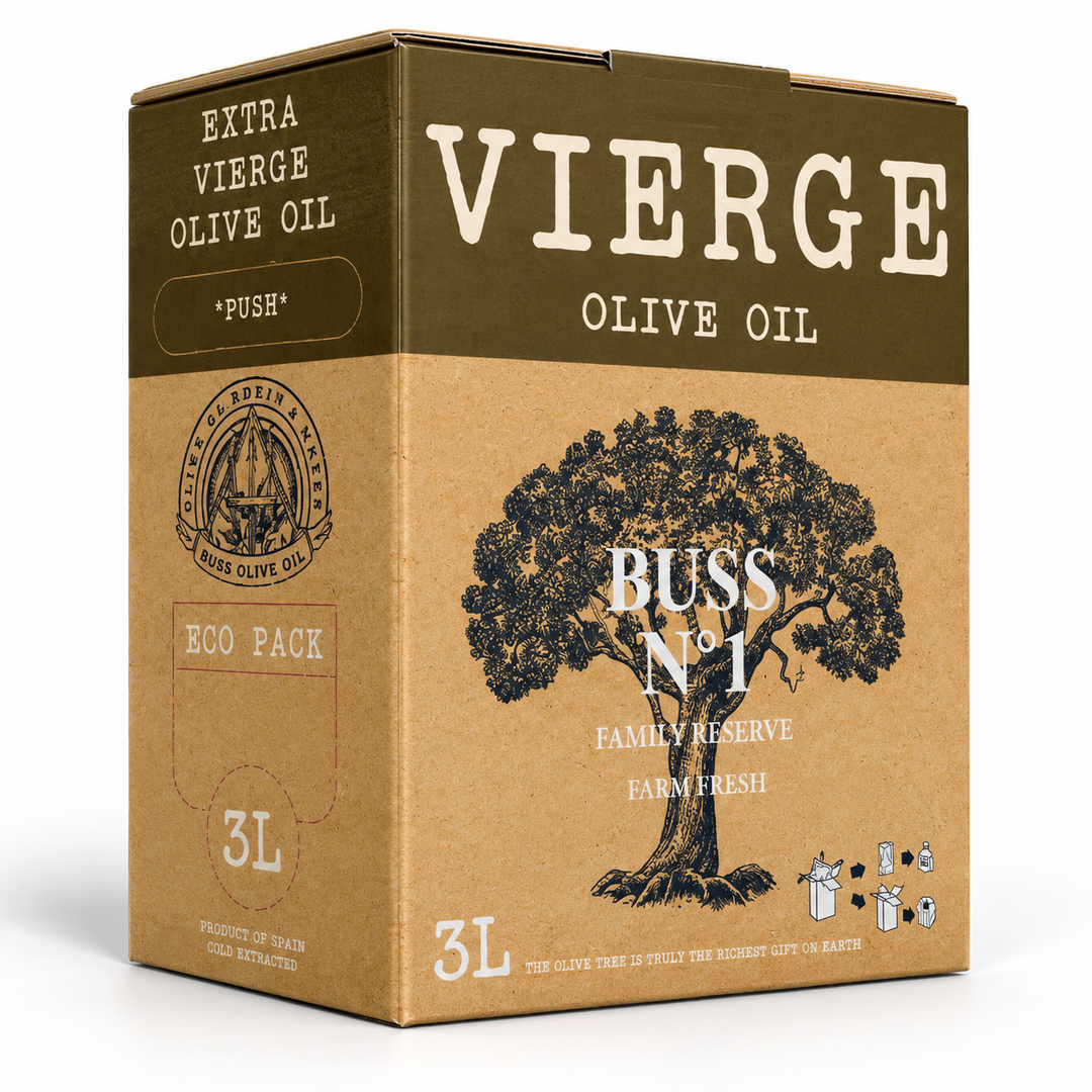 BUSS Olive Oil – Royal Extra Virgin Olive Oil Bag-in-Box 3L