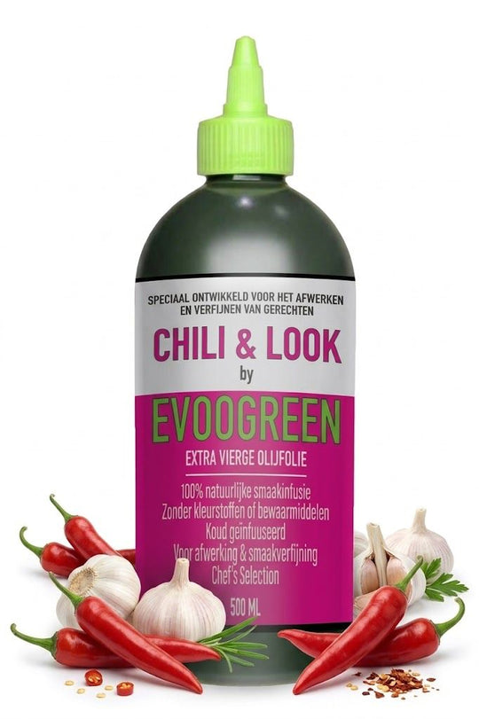EVOOGREEN PICUAL OLIVE OIL CHILI & GARLIC