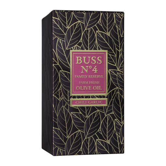 BUSS N°4 Chili Garlic Olive Oil 700 ml gift box