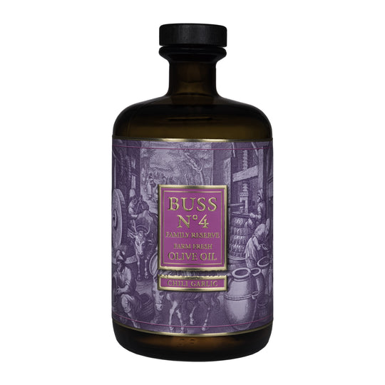 BUSS N°4 Chili Garlic Olive Oil 700 ml bottle