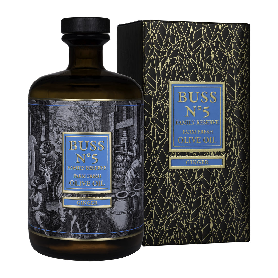 BUSS N°5 Ginger Olive Oil 700 ml bottle with gift box